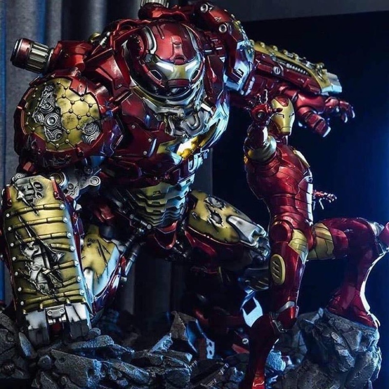 xm studios hulkbuster 1/4 scale statue 毀滅者浩克 鋼鐵人 蝦皮購物