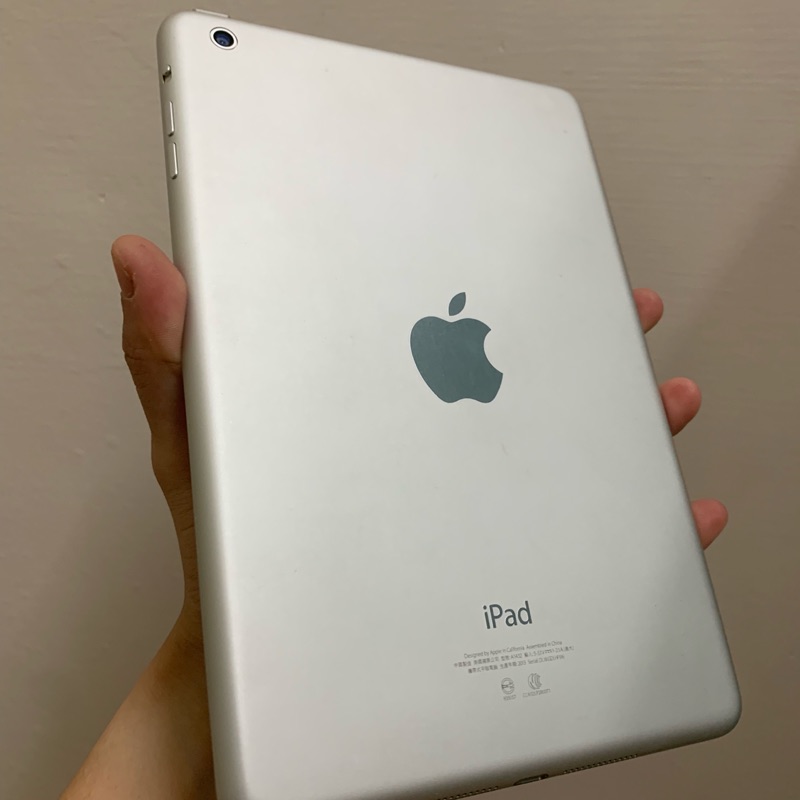 Apple iPad MINI Wi-Fi 16G 2013年 銀色 (A1432)