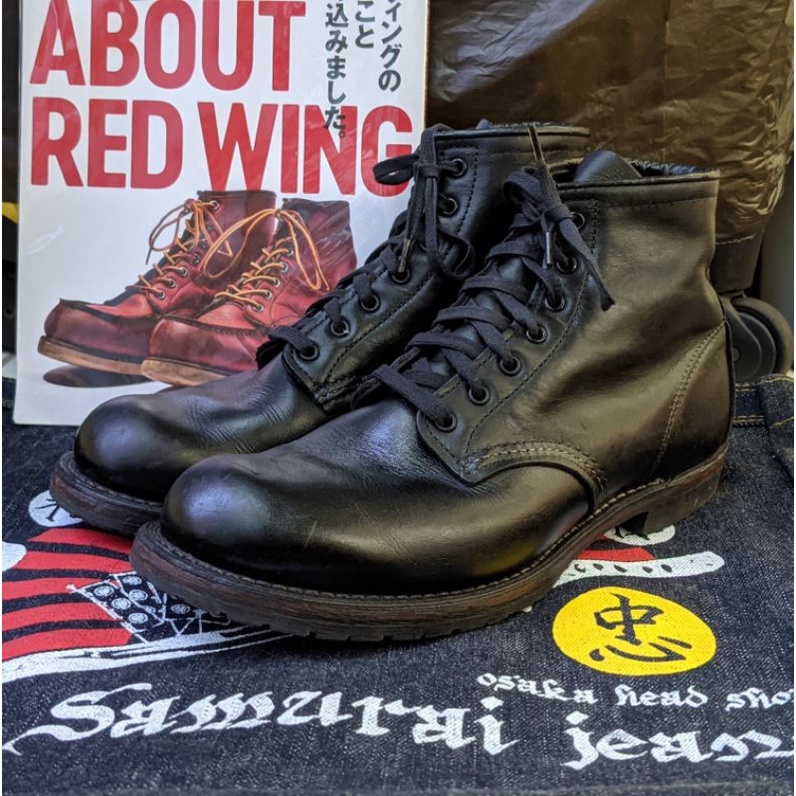 red wing 9014 beckman 美製黑色紳士靴