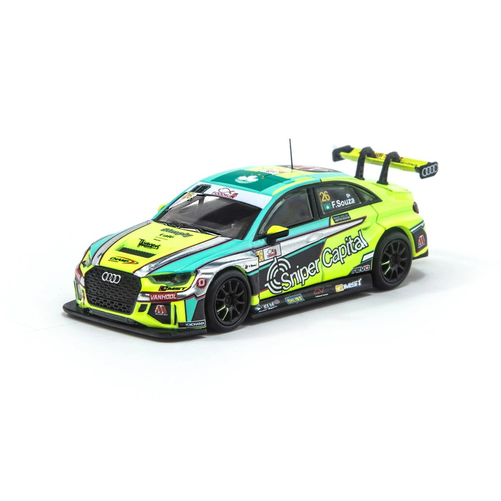 模例】Tarmac 1/64 Audi RS 3 TCR - Macau Touring Car Cup 2019