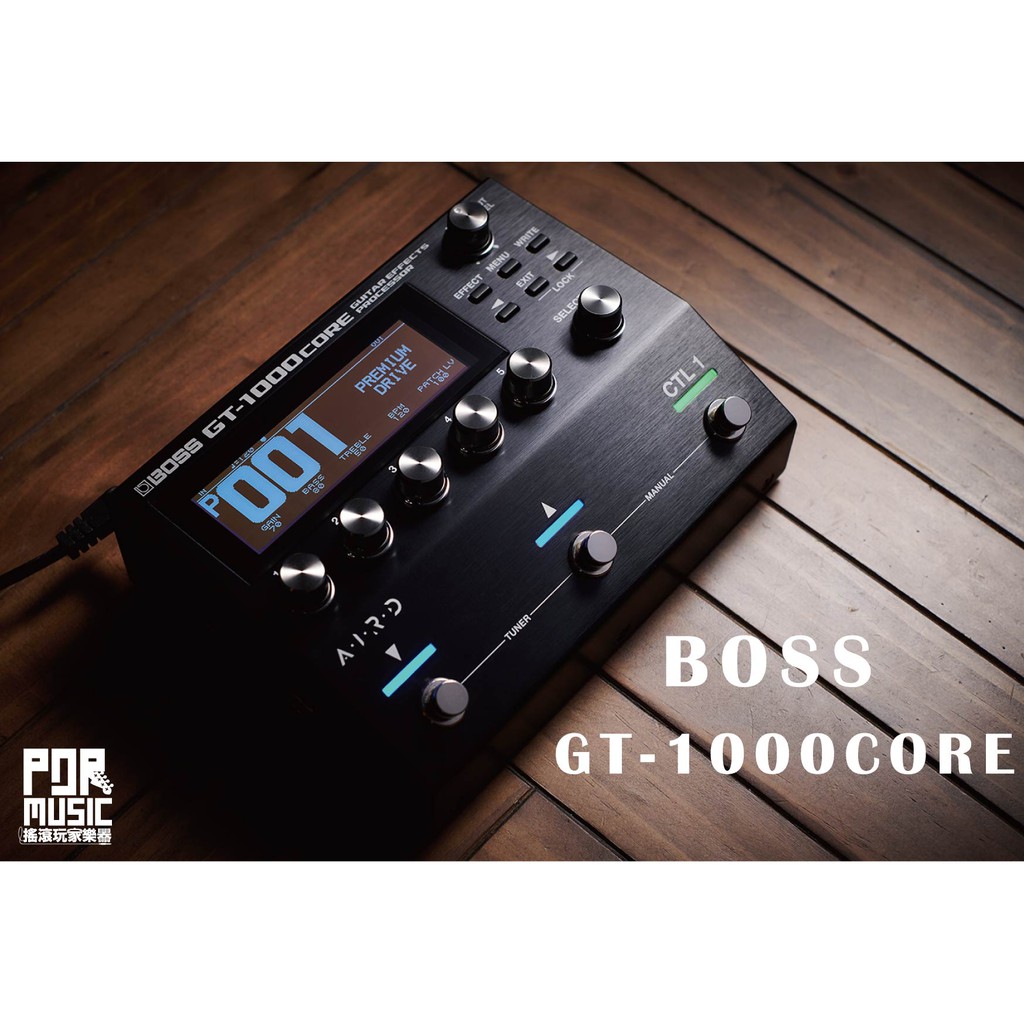 搖滾玩家樂器】全新免運BOSS GT-1000CORE 吉他綜合效果器GT1000 CORE