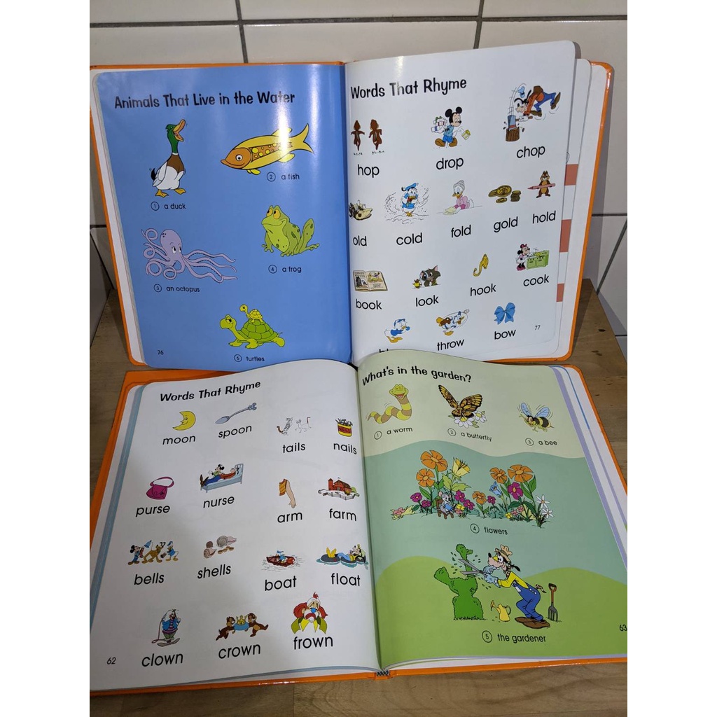 寰宇迪士尼美語 Fun with words 2本課本+導覽手冊+ 2CD 原廠外盒 單字系列 | 蝦皮購物