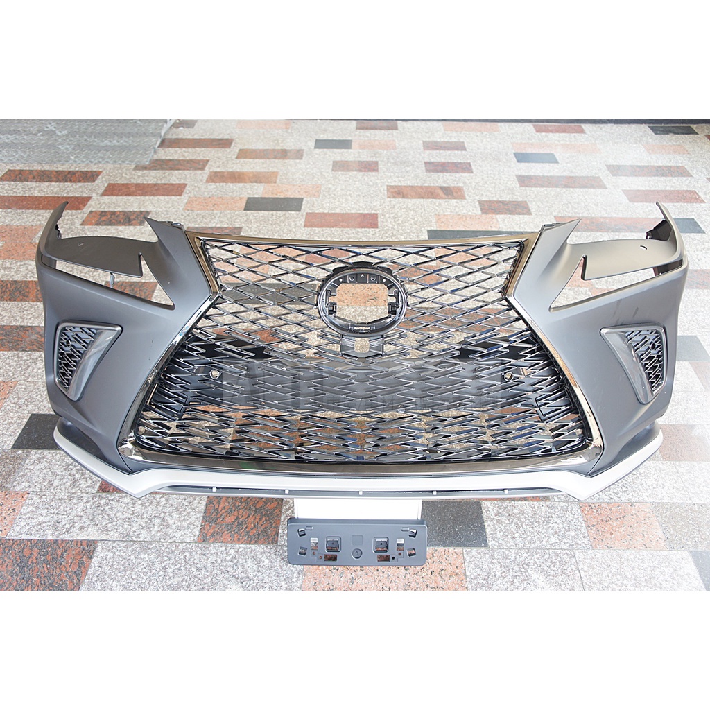 K.A.M. 凌志 LEXUS NX200 NX300 18 19 20 F版 前保桿+水箱護罩+前保通風網 整套價 | 蝦皮購物