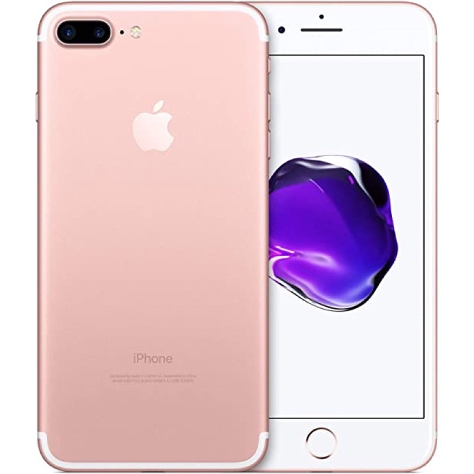 官網購入！蘋果限定「APPLE iPHONE 7 plus 128G 裸機-玫瑰色」女用機