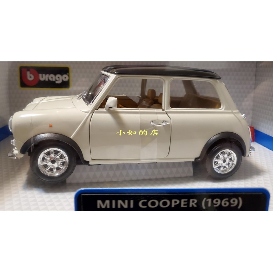 小如的店】COSTCO好市多代購~BBURAGO 1:18收藏模型車- MINI COOPER