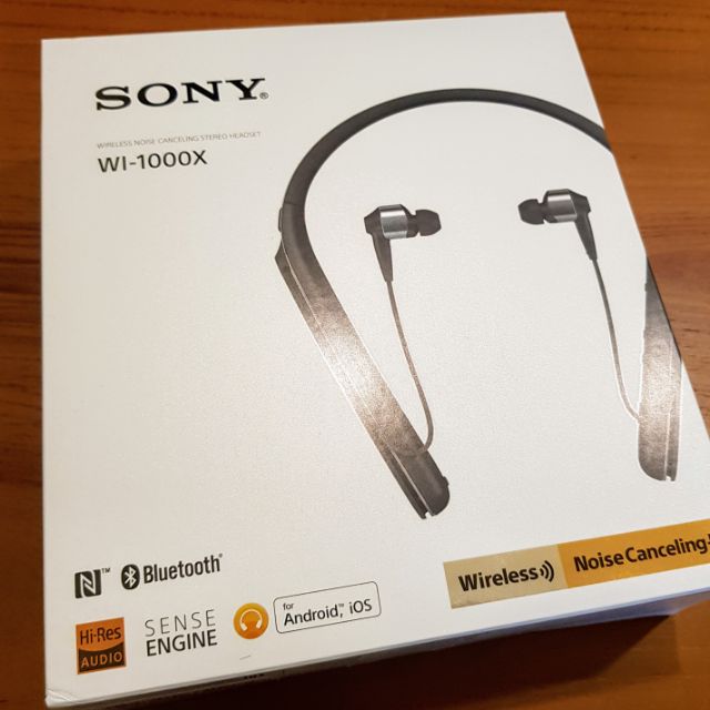 Sony WI 1000X 耳道式抗噪耳機| 蝦皮購物