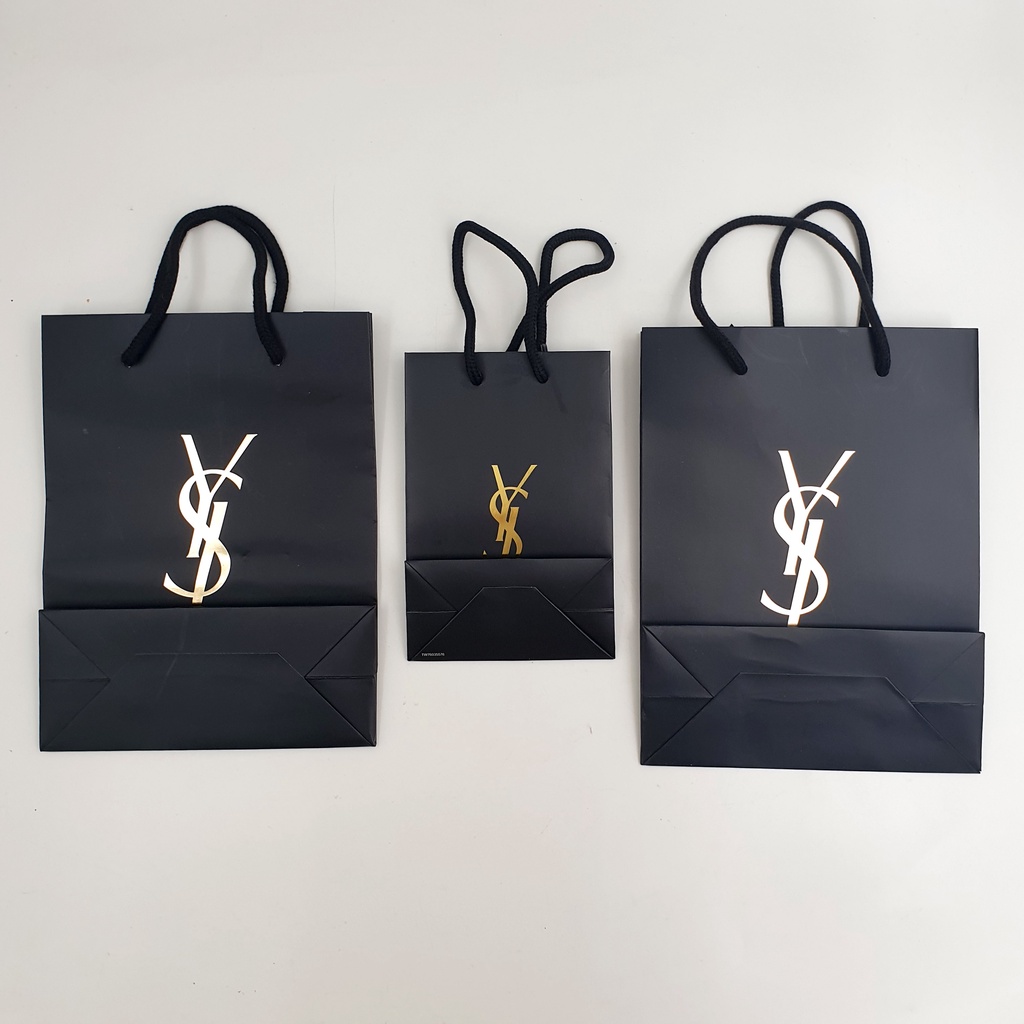 YSL 紙袋名牌提袋提袋禮品袋包裝加購送禮♥ 正品♥ 現貨♥ 乂| 蝦皮購物