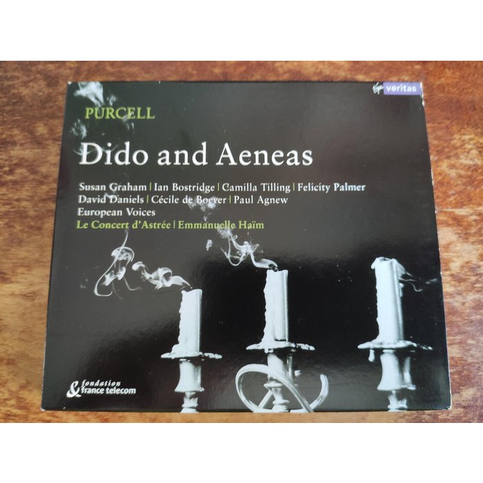 Emmanuelle Haïm Graham Bostridge Purcell 普賽爾 Dido and Aeneas | 蝦皮購物