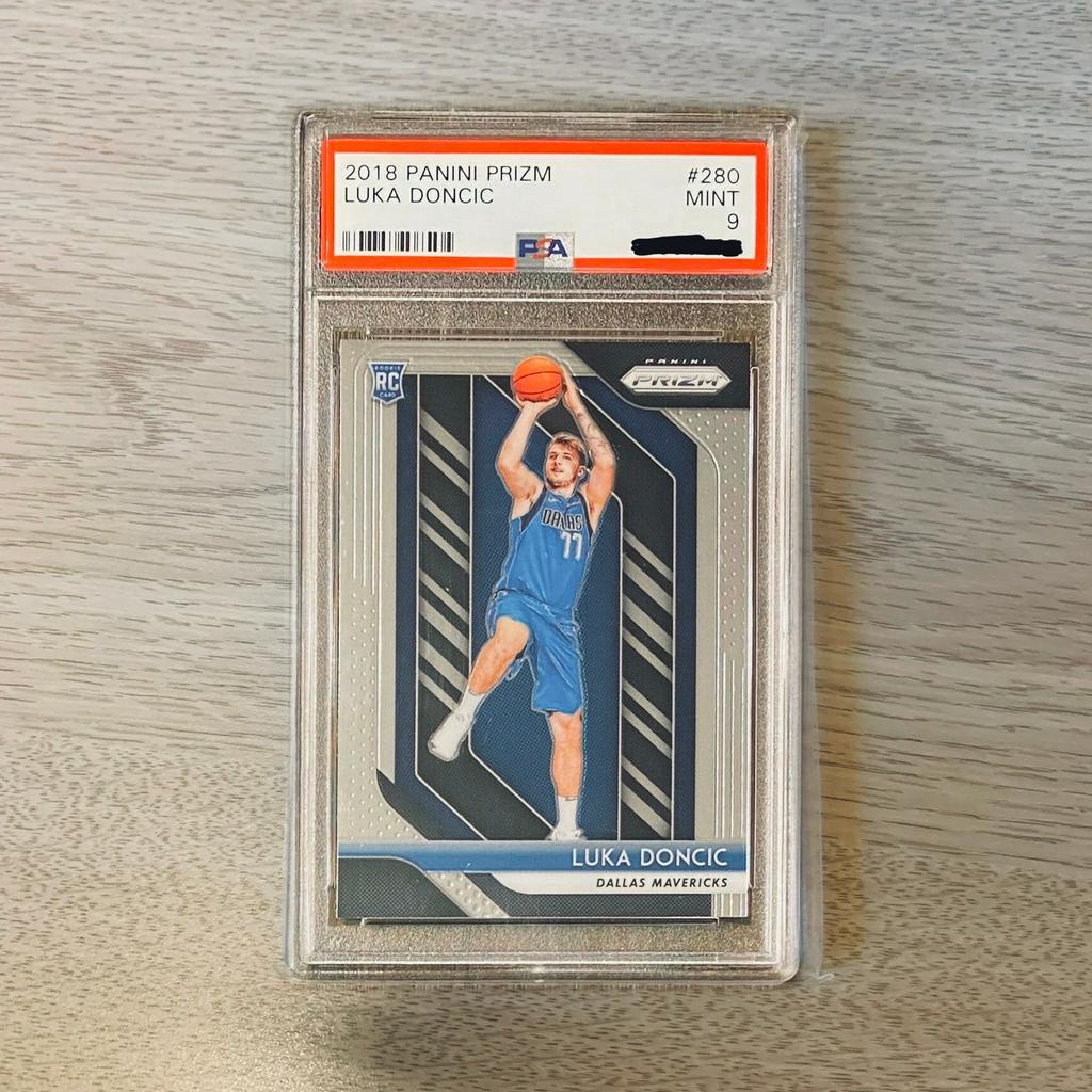 🔥第十彈🔥PSA 鑑定卡福袋prizm rc NBA 球員卡鑑定卡Luka Panini kobe