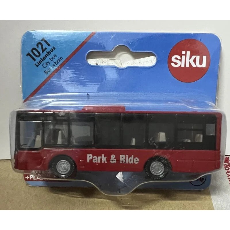 德國仕高SIKU 合金小汽車SIKU 1021 Linienbus 城市巴士城市公共汽車風 