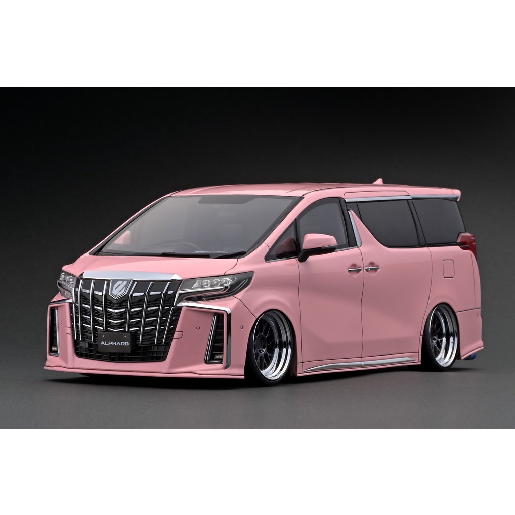 模例】ig 1/18 Toyota Alphard H30W Executive Lounge S 粉色IG2793 | 蝦皮購物