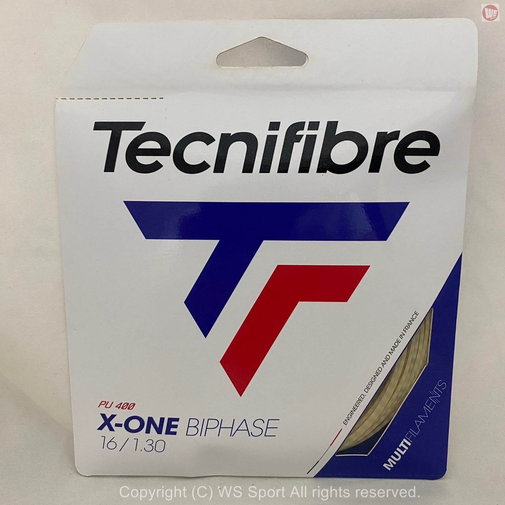 【威盛國際】TECNIFIBRE 網球線X-ONE Biphase 法國最頂級半羊腸