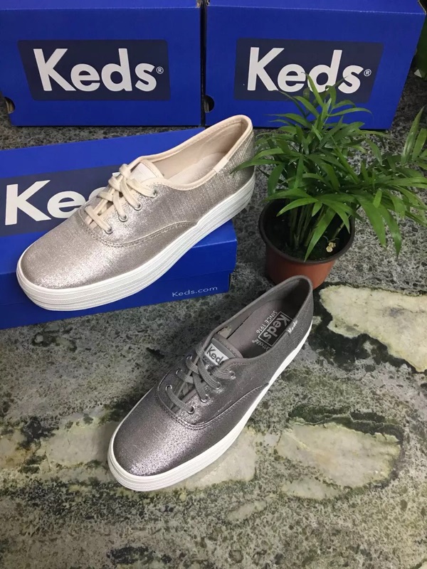 Keds triple sales matte brushed metallic