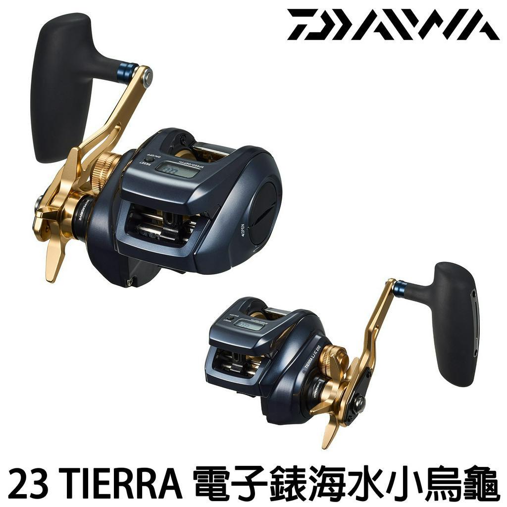 Moulinet d'appât Daiwa Tierra LJ IC 200 L poignée gauche