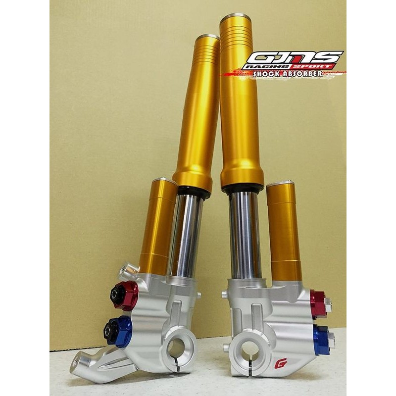 誠一機研 GJMS FS-X H/L 倒叉 前叉 三代新勁戰 舊勁戰 二代勁戰 四代勁戰 勁戰 125 前避震器 | 蝦皮購物
