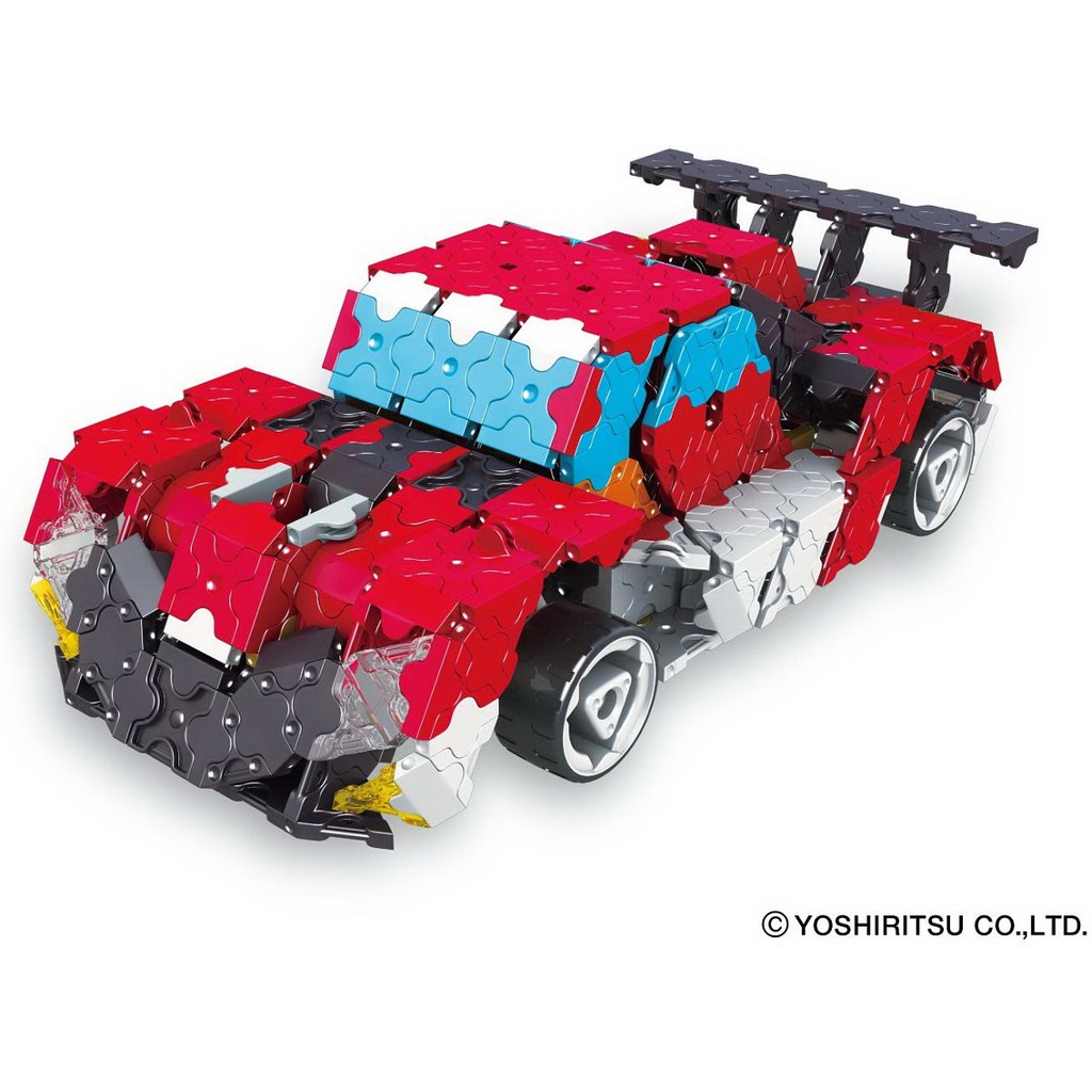 おもちゃ LaQ780+35 LaQ】極速酷輪(780pcs+35pcs) 日本製造立體3D拼接積木/益智玩具/台灣