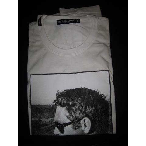 DOLCE GABBANA DG Steve McQueen TEE T shirt SIZE 46