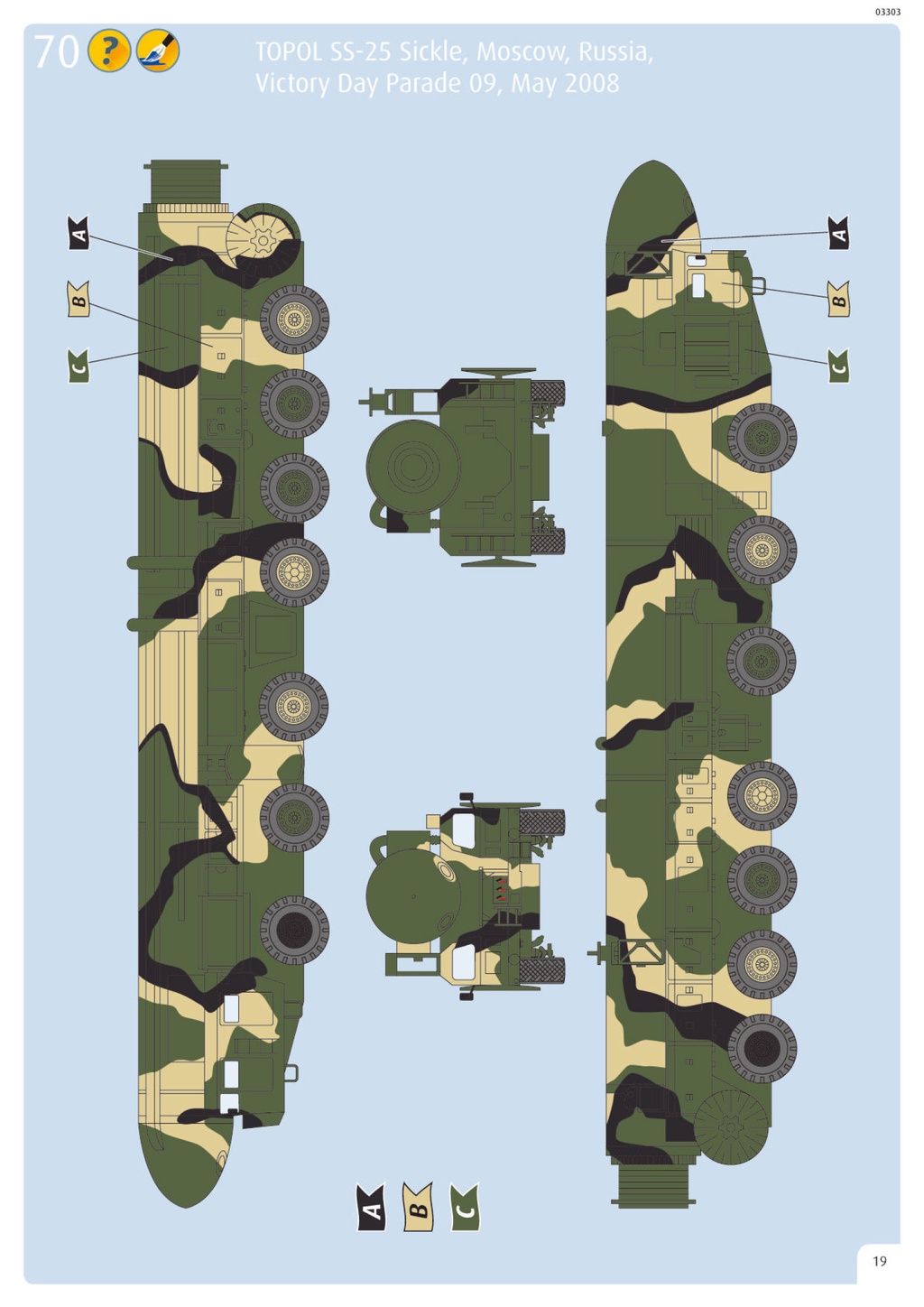 RT-2PM Topol / SS-25 Sickle - Montage pas-à-pas