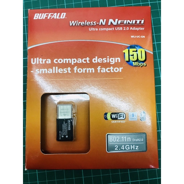 BUFFALO 150Mbps 超迷你無線網卡