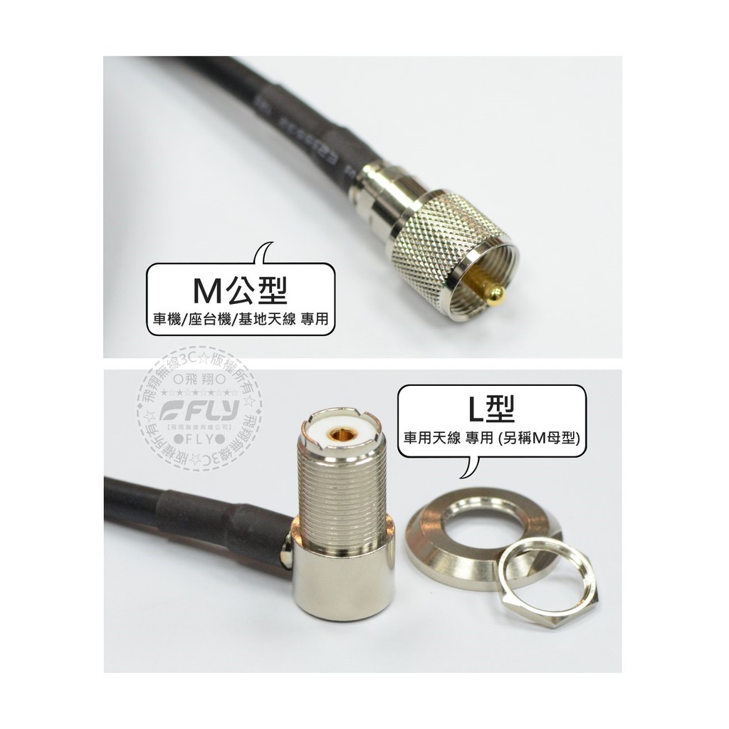 【飛翔商城】8D-SFA 無線電專用 8D 訊號線 9m 公司貨 9米 同軸電纜線 CABLE 基地台車機線 | 蝦皮購物
