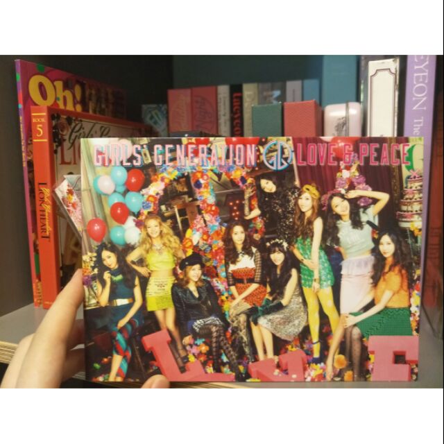 少女時代 日專 Love&Peace CD DVD 初回限定盤