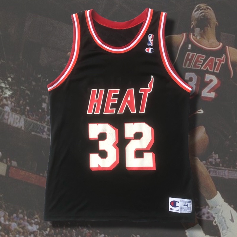 Harold Miner 90's Heat 🔥 熱火隊Champion NBA 復古球衣古著| 蝦皮購物