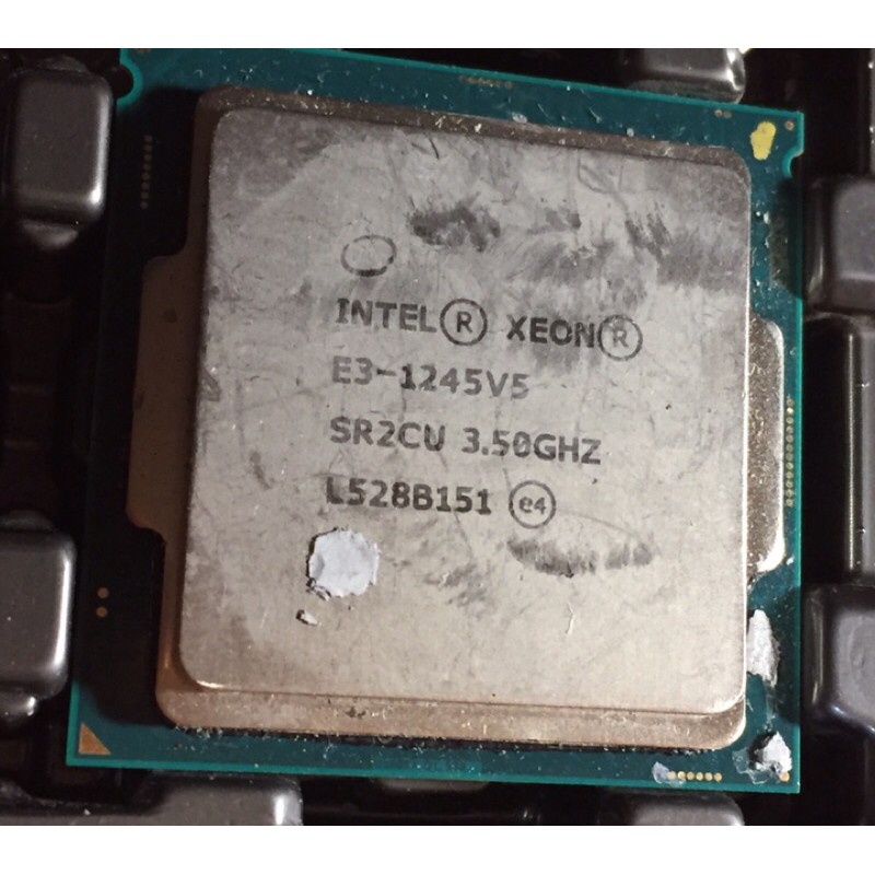 Intel Xeon E3-1245V5 3.4G / 8M 模擬8核1151 cpu | 蝦皮購物