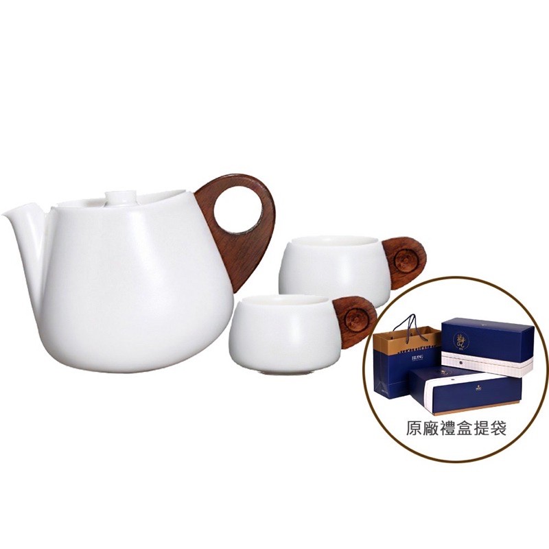 EILONG 宜龍 台湾 白 居易シリーズ 茶器 茶壷1 茶杯6 ピッチャー - 食器