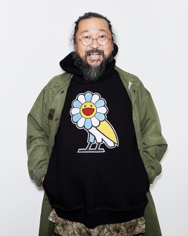 Takashi Murakami x OVO Hoodie Black 村上隆小花黑色現貨| 蝦皮購物