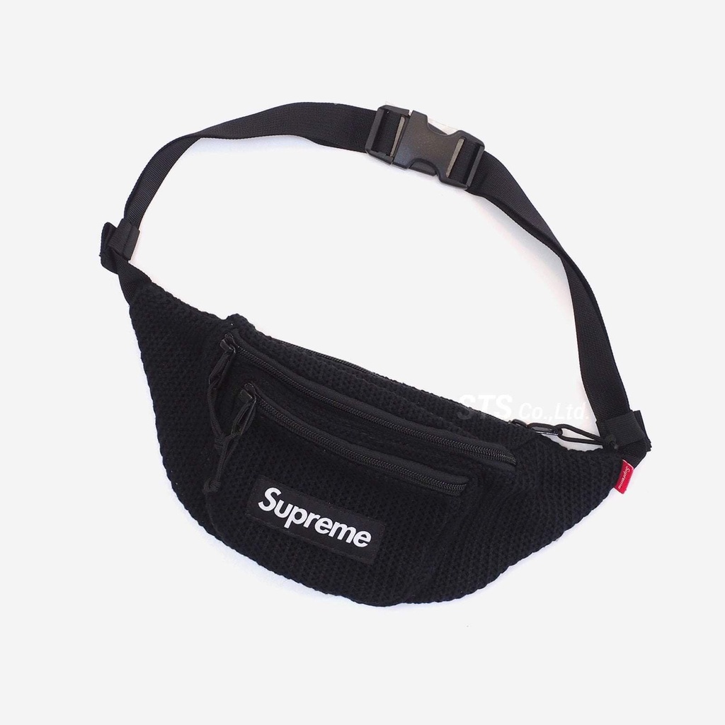 2021SS Supreme String Waist Bag 編織腰包腰包包包跨包編織民俗風