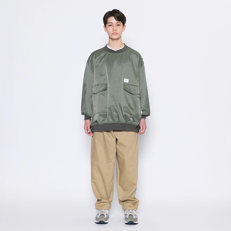 WTAPS 20AW WTP / JACKET / NYCO. RATINE 長袖套衫外套| 蝦皮購物