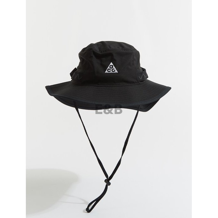E&B】Nike ACG Gore-Tex Logo Bucket Hat 黑防水帽子漁夫帽登山帽