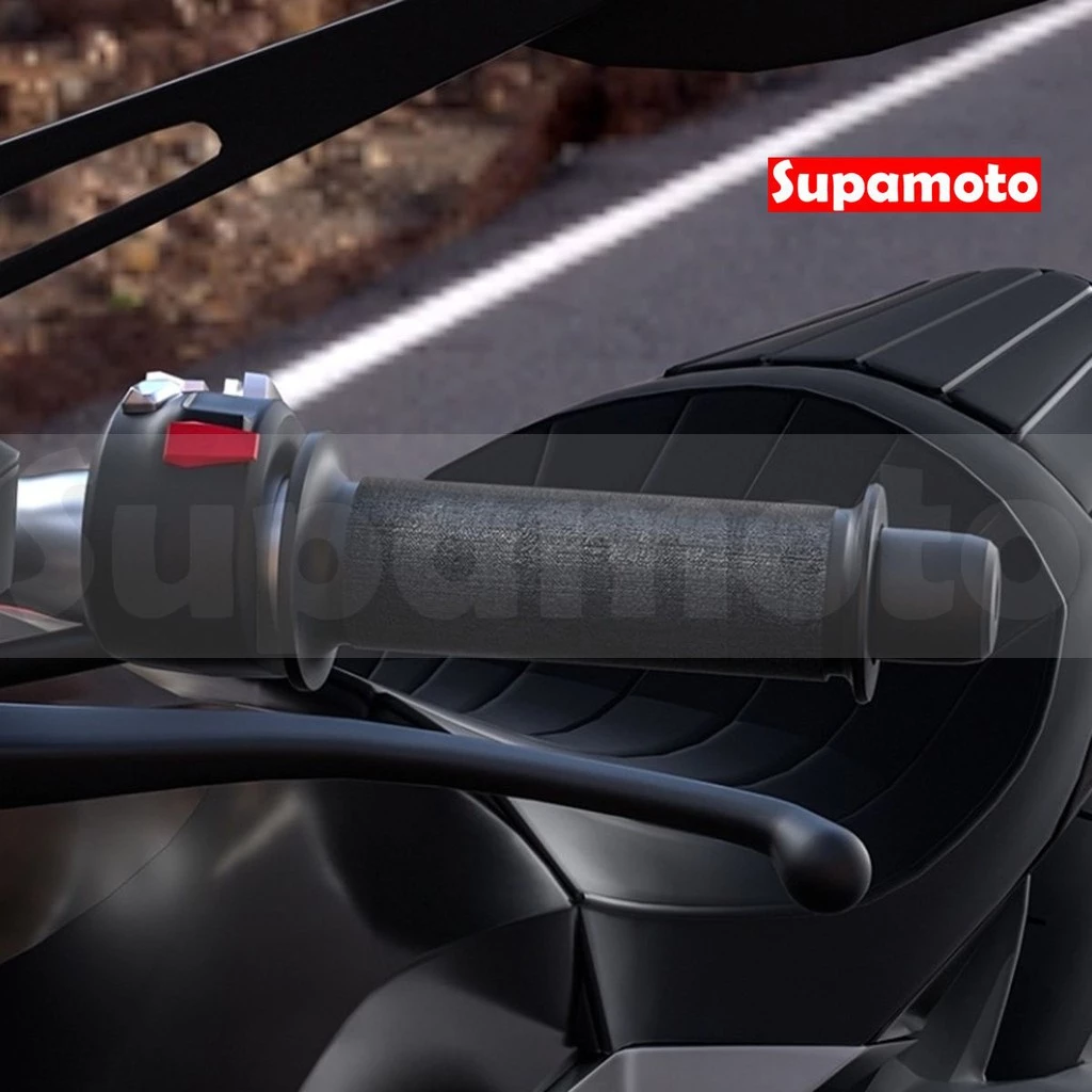 【寒流剋星】Supamoto HG615 魔鬼氈電熱握把套：通勤、外送必備，10 秒即熱的掌心暖爐