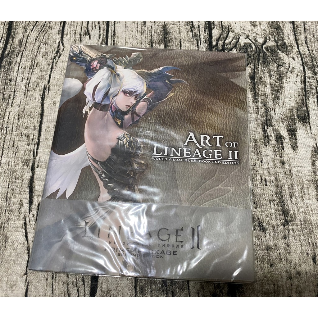 天堂2 天堂II 設定 畫冊 Art of Lineage II World Visual Guide Book | 蝦皮購物