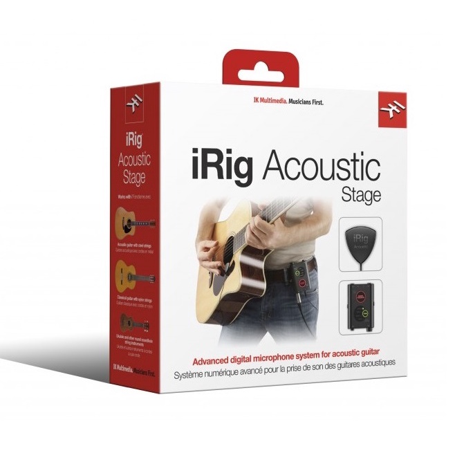 萊可樂器IK Multimedia iRig Acoustic Stage 木吉他拾音器表演用公司貨