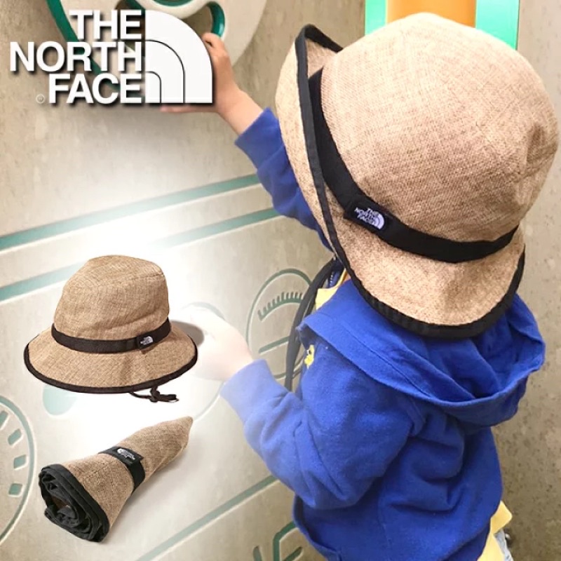 『HANSAN』預購 THE NORTH FACE Kids' Hike Hat 大童 小童 小朋友漁夫帽 草帽 可摺疊