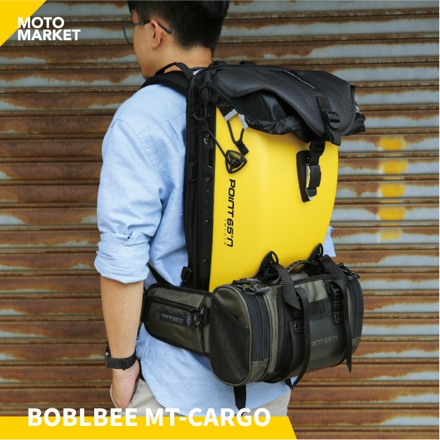 摩托麻吉騎士裝備】POINT65N 多功能腰包BOBLBEE MT-CARGO 黑色