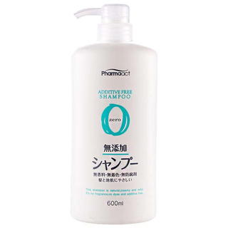 日本 熊野油脂 Pharmaact 無添加洗髮精 600ml《日藥本舖》