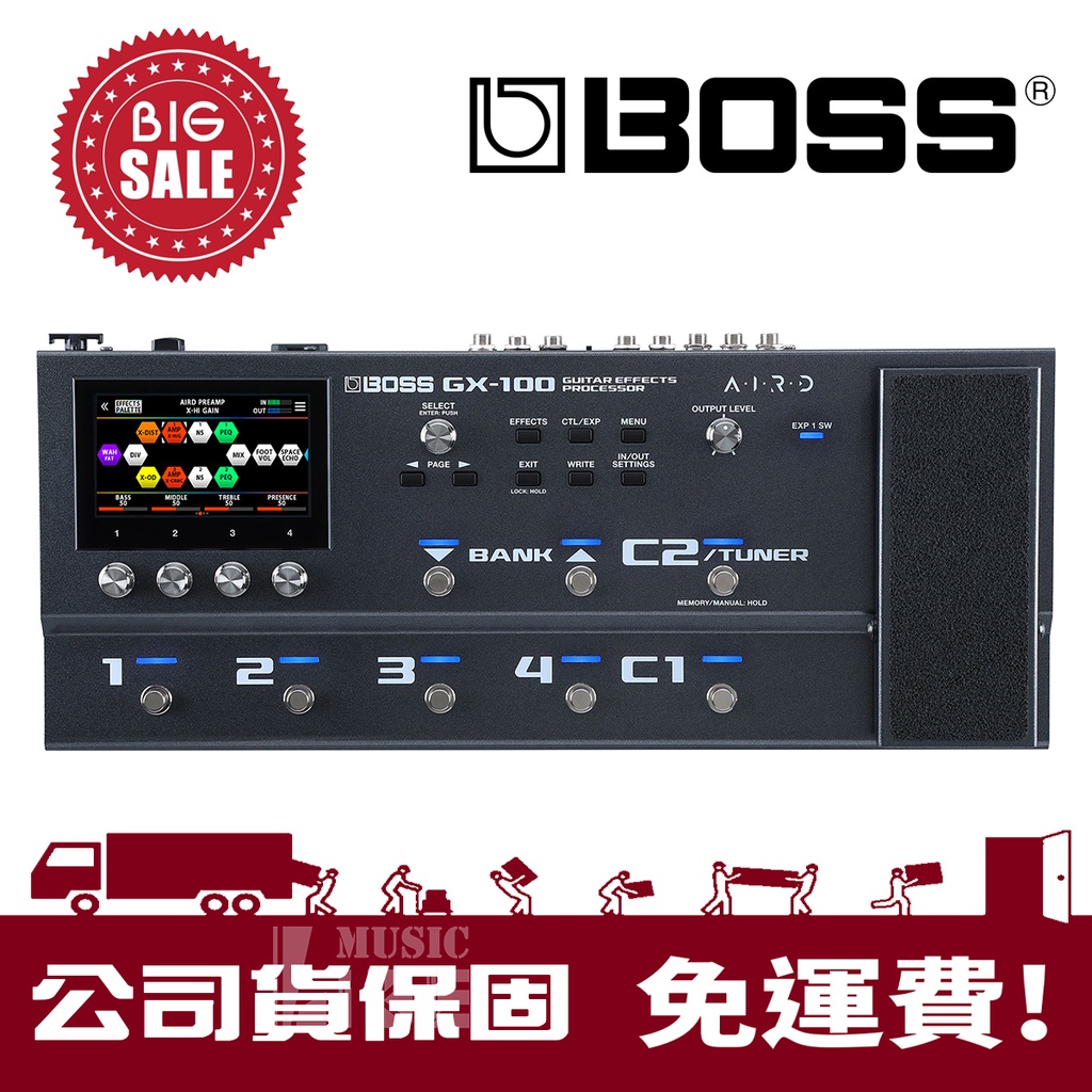 送效果器袋』 Boss GX-100 效果器數位綜合旗艦款公司貨GX100 | 蝦皮購物