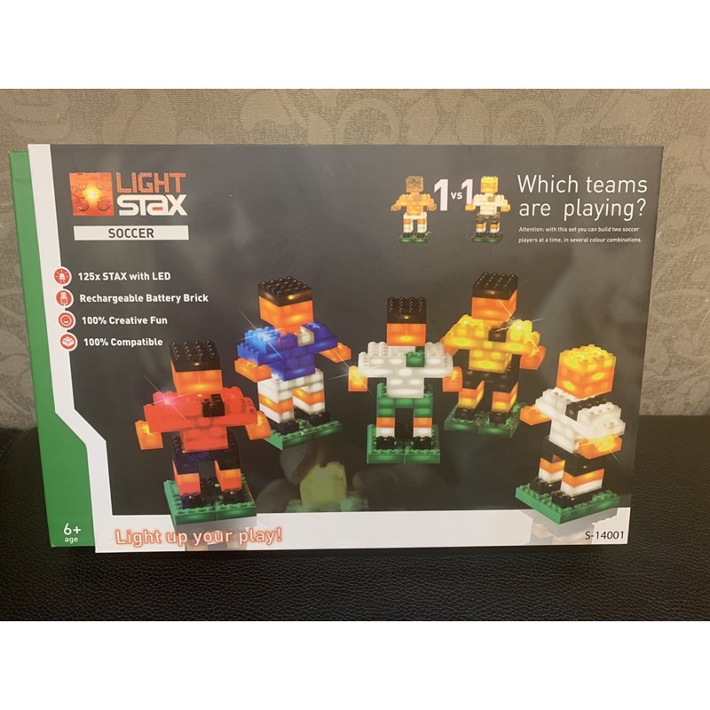 Light stax soccer hot sale