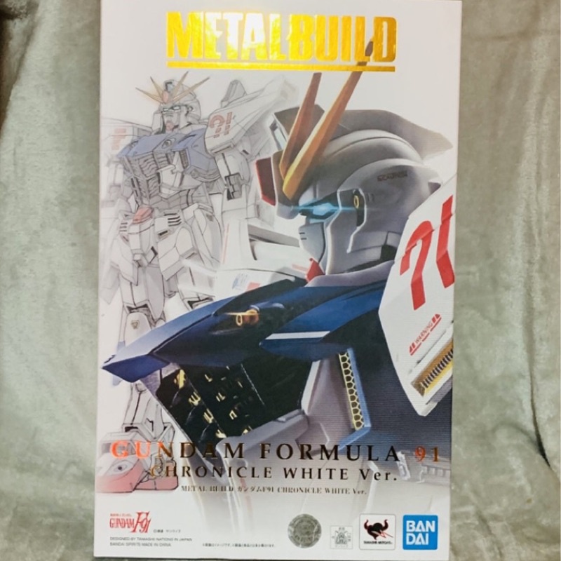 全新 現貨 BANDAI 萬代 METAL BUILD MB 鋼彈 F91 CHRONICLE WHITE 可動模型 | 蝦皮購物