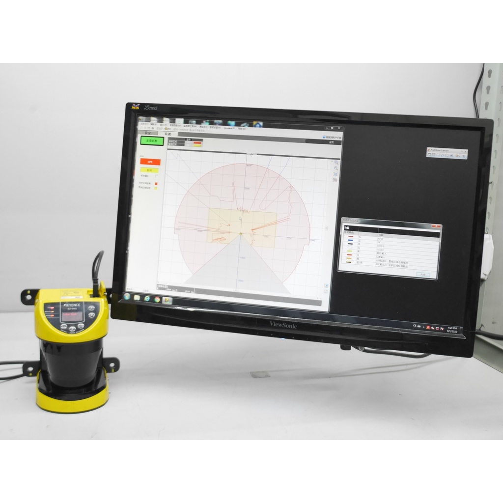 (HLFAESP) Keyence 基恩斯 SZ01S 2D 雷射 區域感測器 安全區域雷射掃描器 蝦皮購物