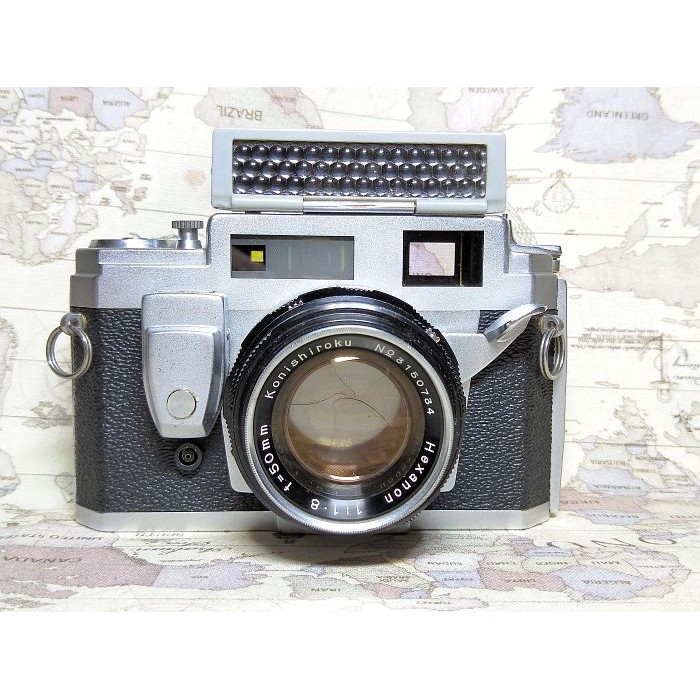 【跳蚤小舖子】Konica IIIM / Hexanon 50mm f1.8大光圈全機械古董相機