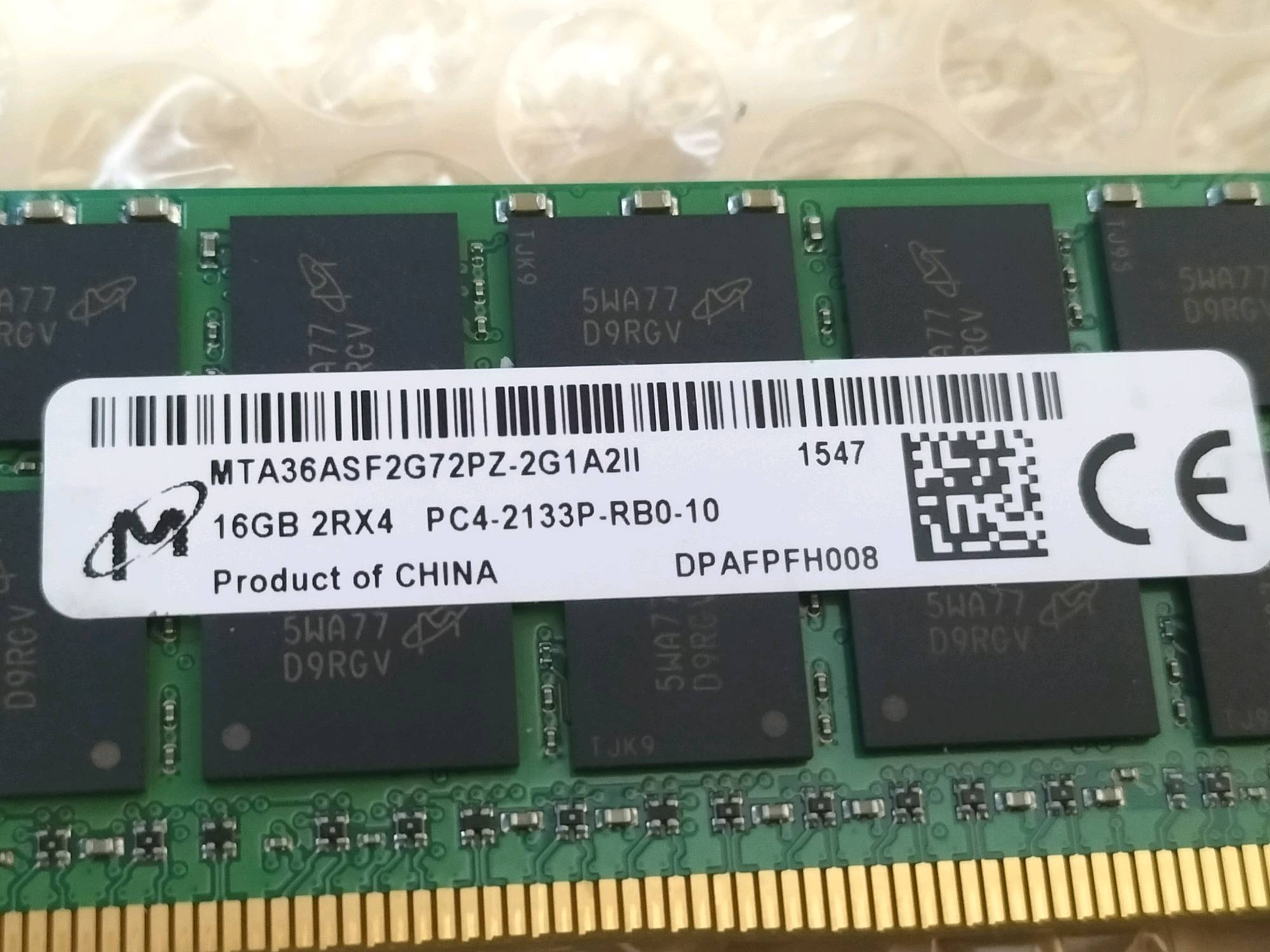 伺服器DDR4 16G 2133 2400 記憶體PC4 ECC REG 16GB RDIMM X99 | 蝦皮購物