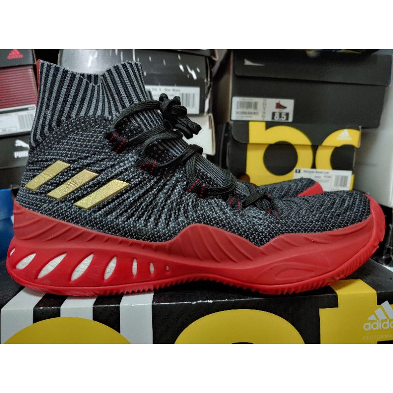 Adidas men's crazy explosive shop primeknit boost basketball shoes