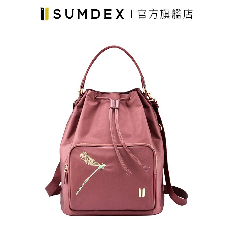 Sumdex｜三用日常背包(蜻蜓版) NOA-701CR-DG 紅色 官方旗艦店 | 蝦皮購物