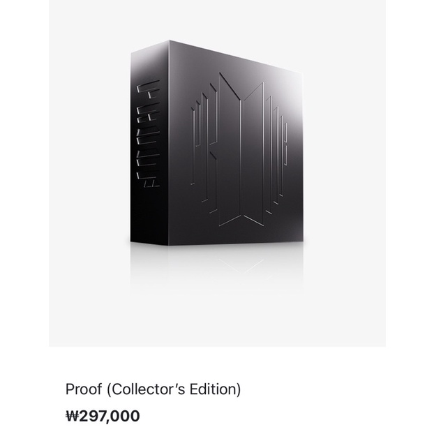BTS Proof collectors edition 收藏版整組/拆售防彈少年團| 蝦皮購物