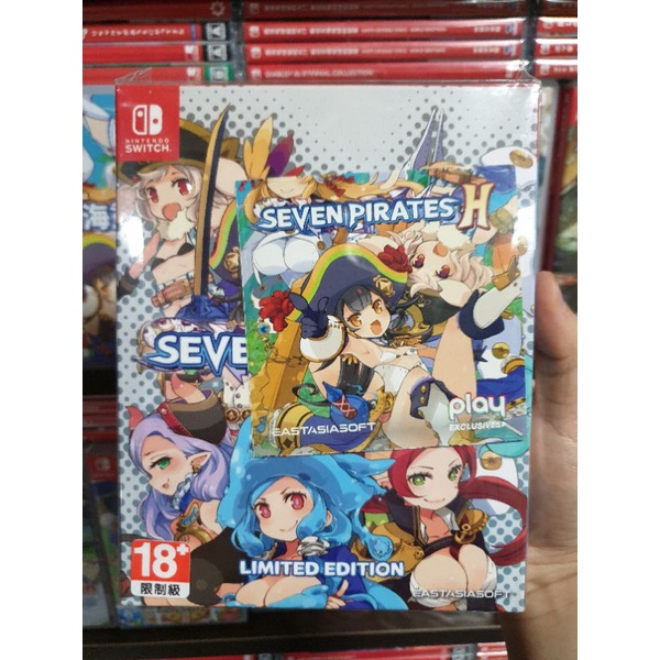 全新現貨】NS Switch遊戲Seven Pirates H 極限凸旗七海盜H 中文版限定