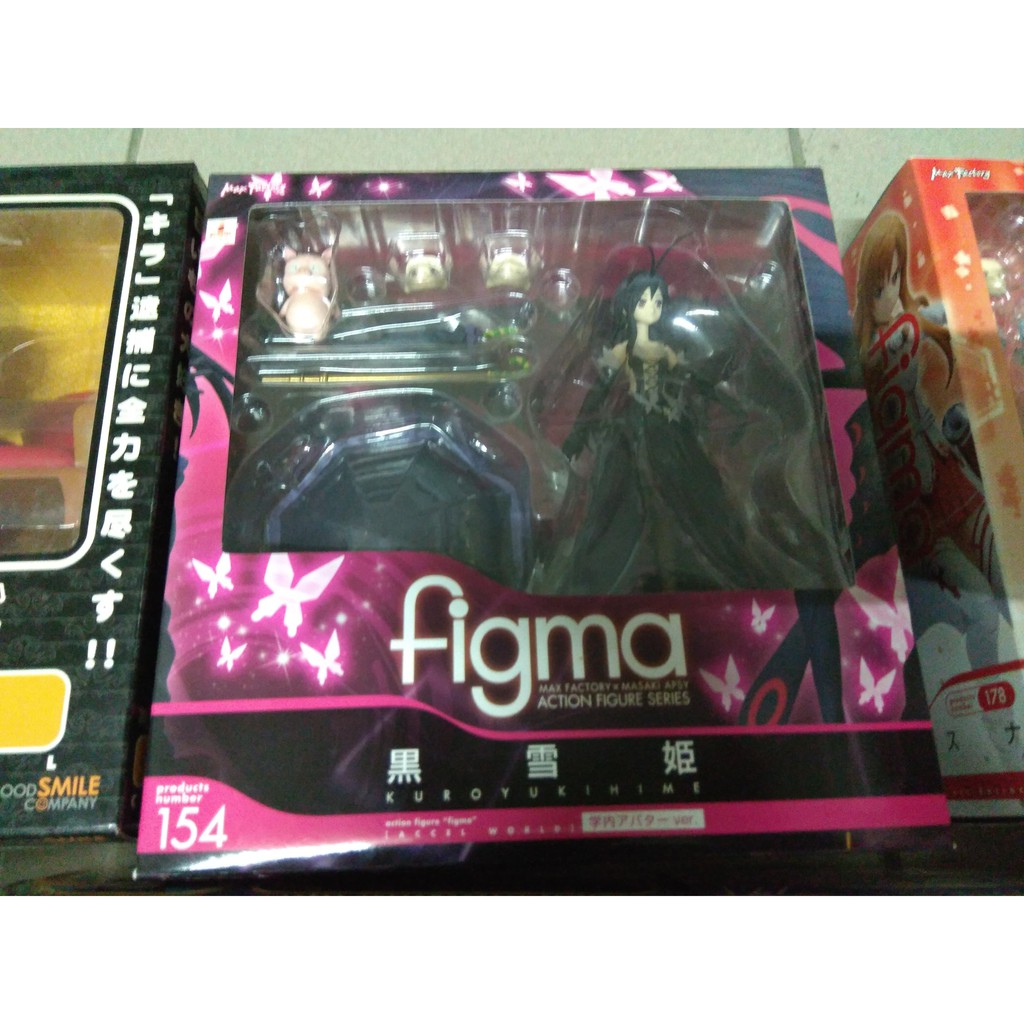 日版 加速世界 figma 154 黑雪姬 現貨 | 蝦皮購物