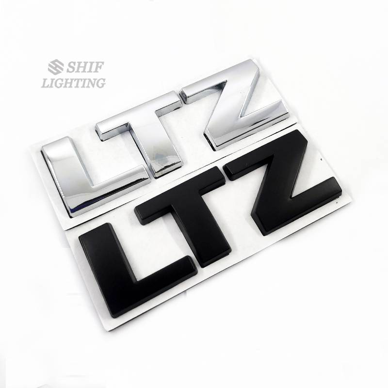 1 x 金屬 LTZ 字母汽車汽車裝飾徽章徽章貼紙貼花替換雪佛蘭 | 蝦皮購物